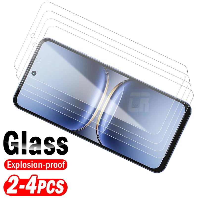 

Защитная пленка из закаленного стекла из 2-4 предметов для Tecno Spark 40 30 20 Pro 40C 30C 20C 20P GO 2 1S, защитная пленка высокой четкости