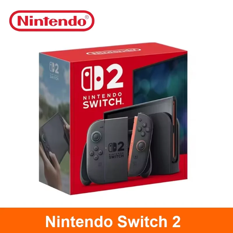 【Nave ue】 Nintendo Switch 2 avec Console de jeu portable Mario Kart World 7,9 pouces LCD 1080P conception magnétique NS2 Nintendo Switch