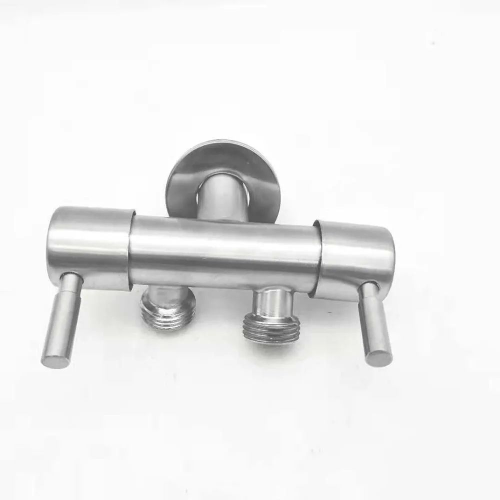 

Т-образный адаптер, 3-ходовые тройные клапаны, медный, нержавеющий, 3-ходовой переключатель, кран, прочный трехфункциональный разъем для смесителя для душа, ванная комната