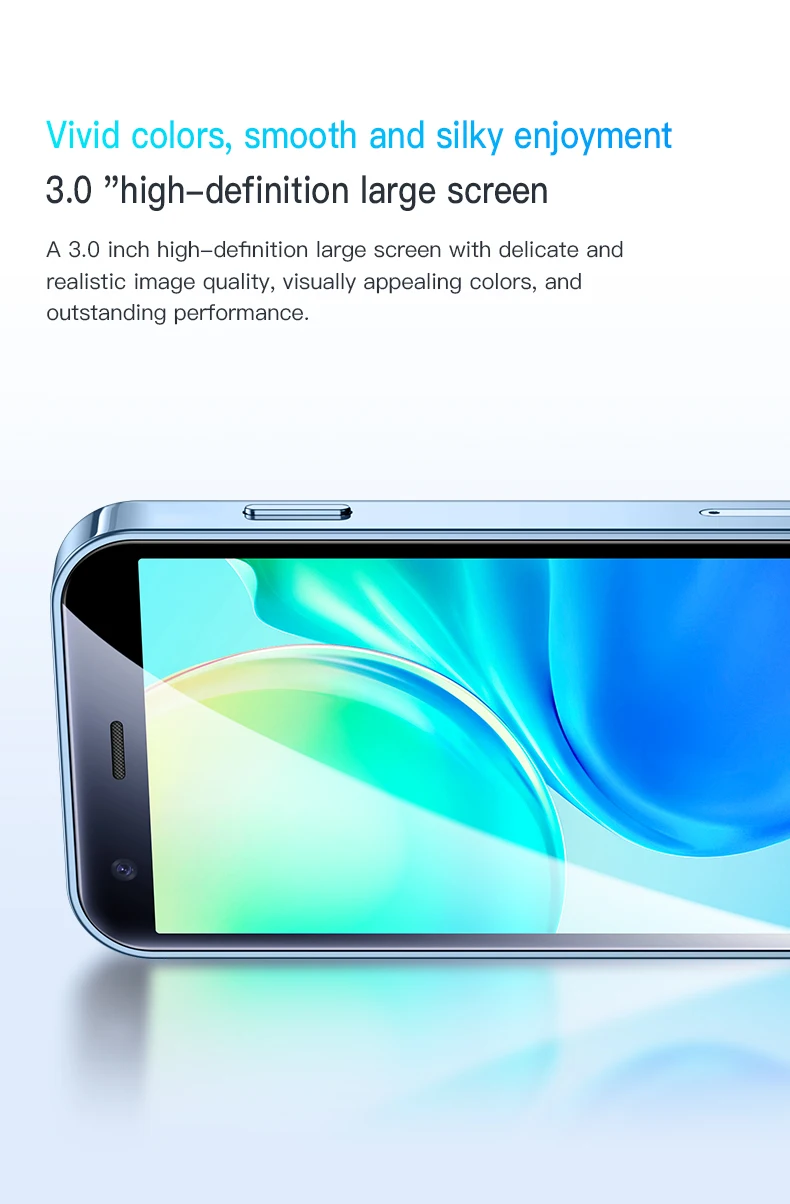 SOYES XS15 Mini Smartphone 3.0" Android8.1 Quad-core 2GB RAM 16GB ROM Dual SIM Standby 3G Network Small Phone
