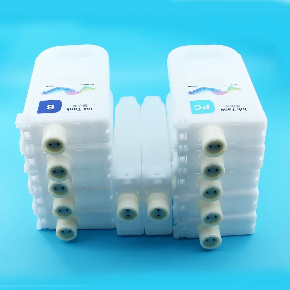 

IPF8100 PFI701 IPF9000 12 Colors Refill Ink Cartridges No Chips For Canon IPF8000 IPF8100 IPF9100 IPF8010S IPF9010S IPF8010 9010