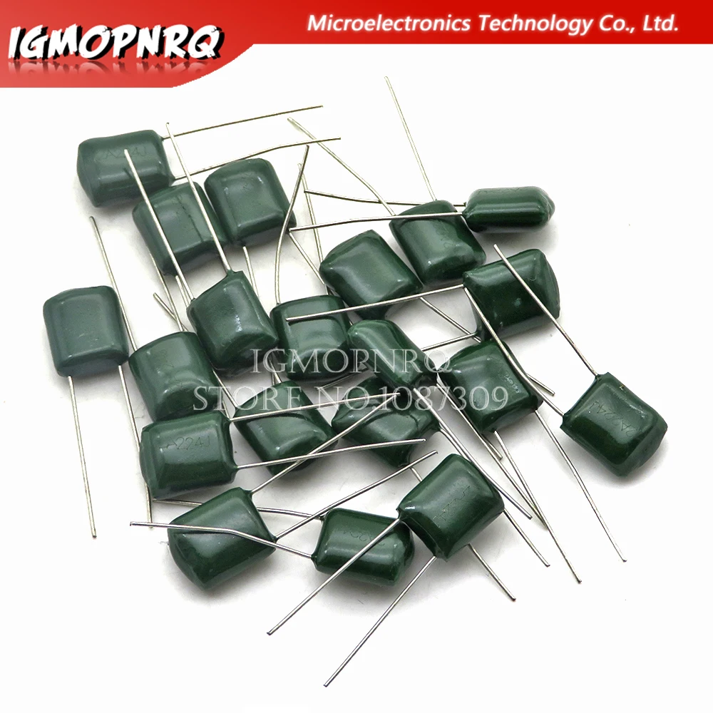 

Polyester film capacitor 100V 1nF 1.5nF 2.2nF 100nF 2A471J 2A102J 2A222J 2A392J 2A332J 2A472J 2A103J 2A473J 2A104J 10NF 220NF