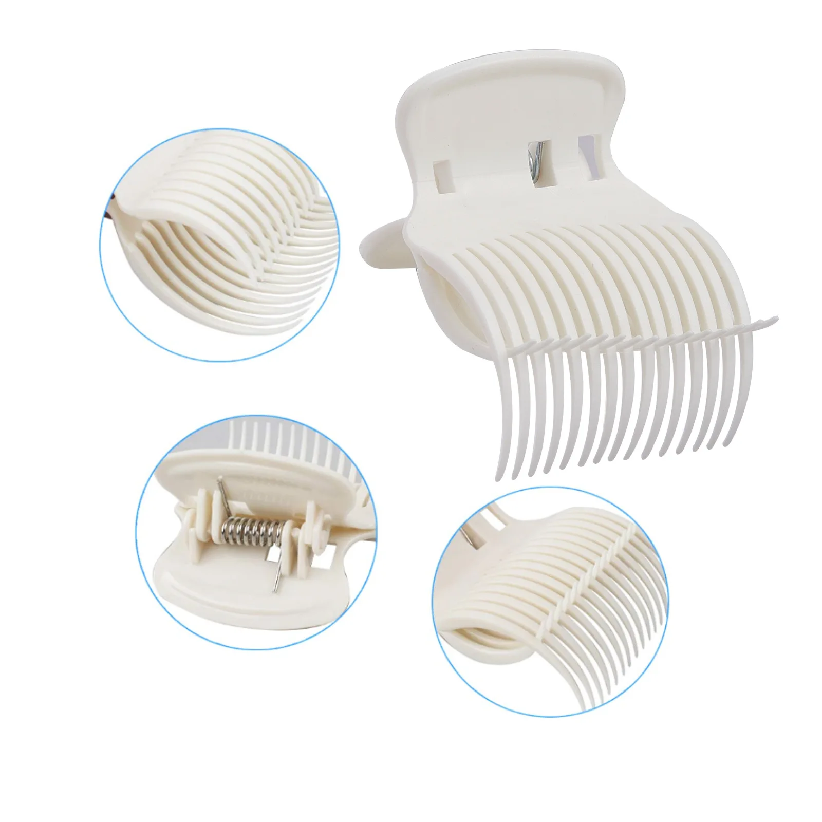 

Electric Hair Curler Clips Heat Resistant Hair Styling Clips, Hot Roller Curling Rod Clamps for Women, Hairdressing Tools (5PCS)