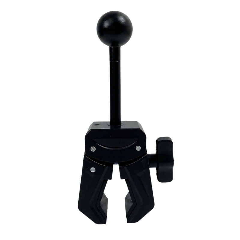 Super Clamp Mount Bracket for Handlebar Pole Base with 1 Inch 25mm Ball Head Camera for Gopro