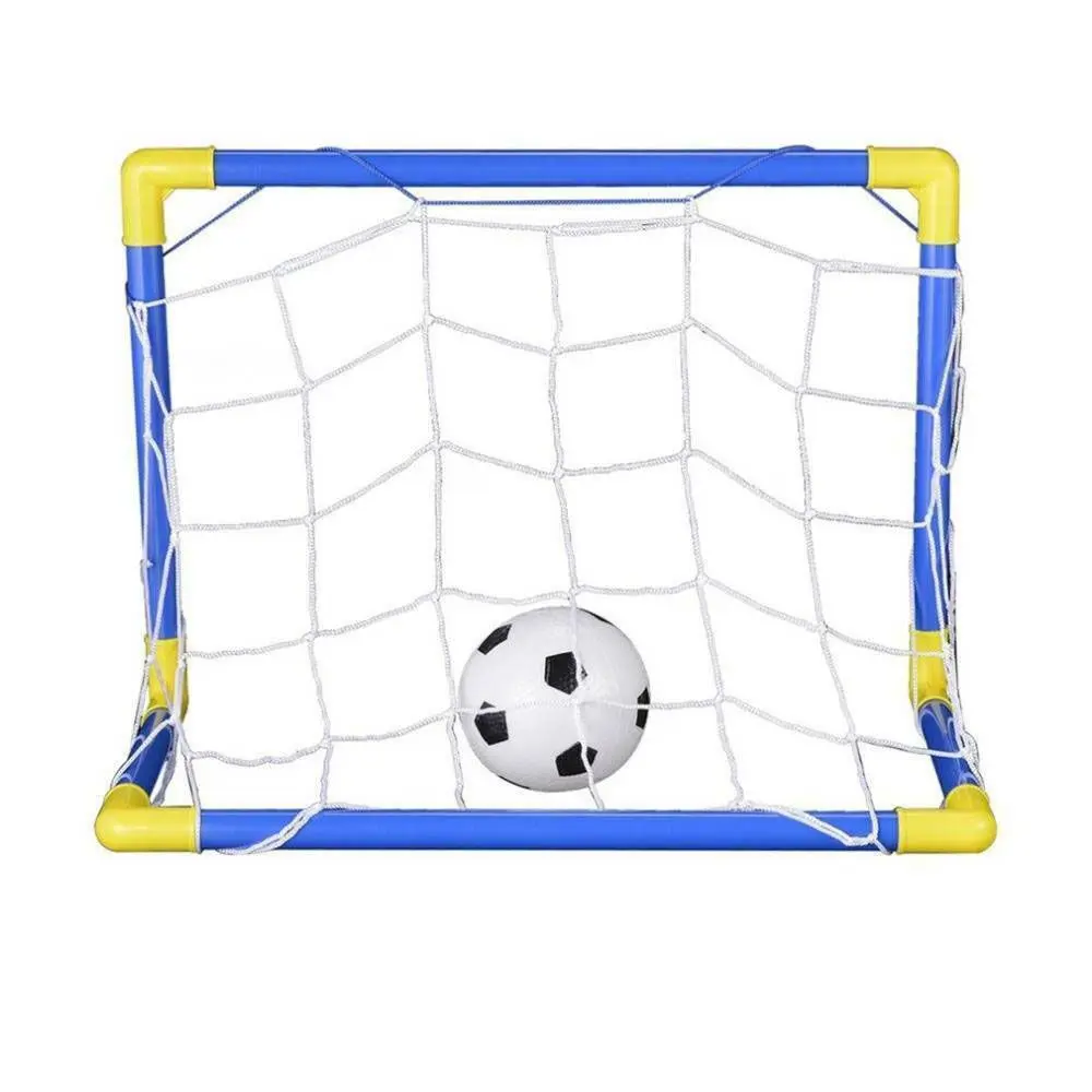 Mini Indoor with Pump Detachable Toys Soccer Football Outdoor Sport Soccer Goal Post