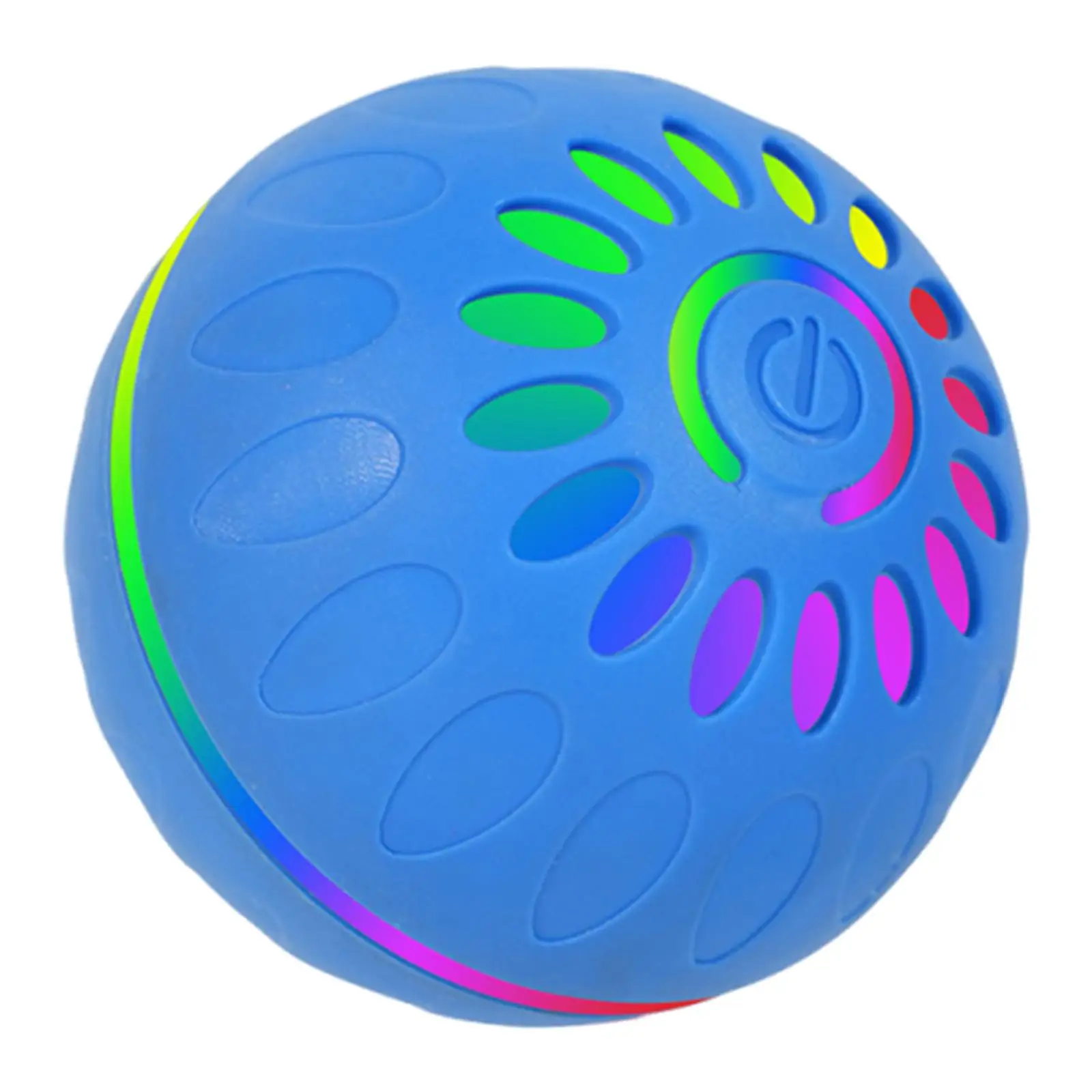 

Smart Interactive Dog Ball, Bite Resistant Electric Rolling Ball with Light for Backyard, Pool Outdoor, Exercise