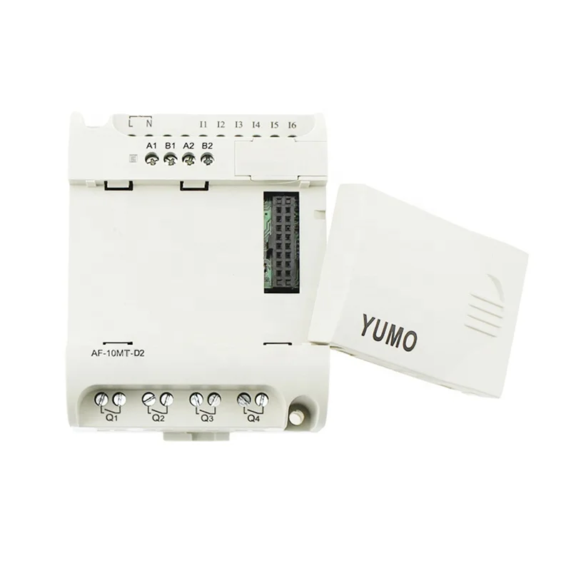 AF-10MT-D2 DC12/24V 6 Points DC Input 4 Points NPN Transistor Output Mini PLC