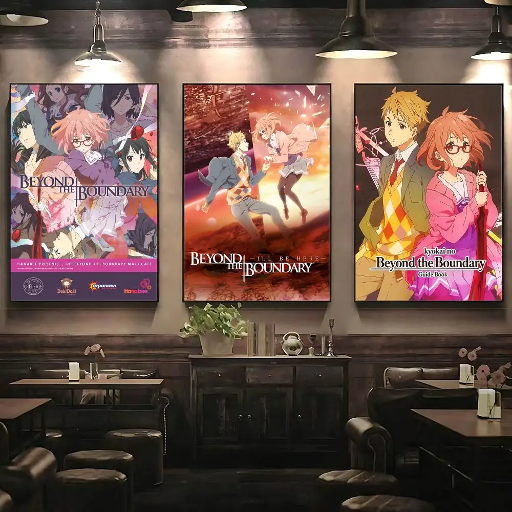 anime Beyond the Boundary Poster Poster HD Printing Premium Style for Home Decor for Bedrooms Hallways Cafes Gift