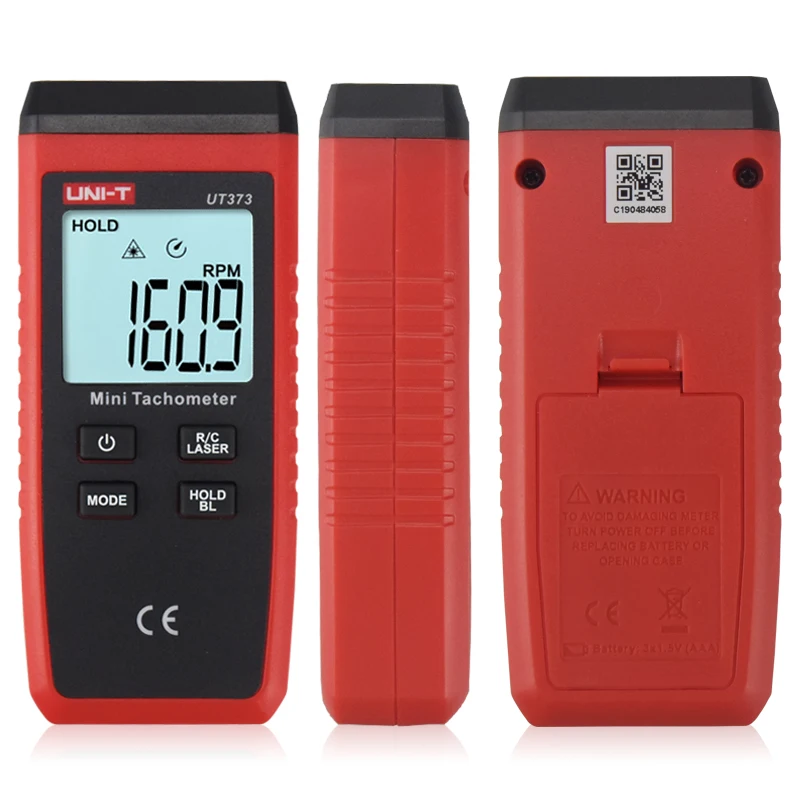 UT373 Non-contact Tachometer, Motor Speed Measurement, Digital Tachometer