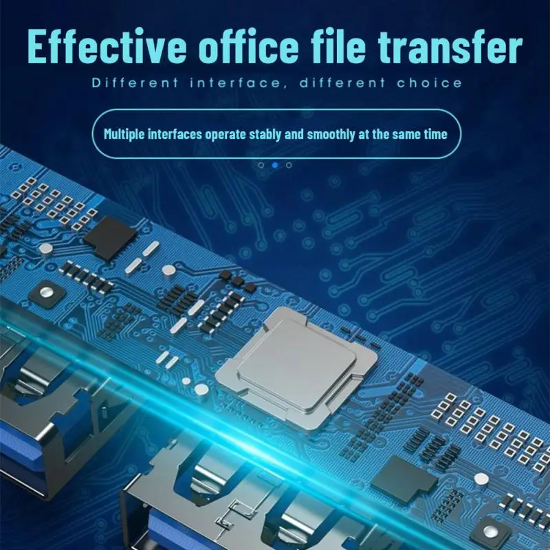 Hub 4 Port USB Multi Splitter Adapter otg Typ C USB Netzteil für MacBook PC Laptop Computer Zubehör