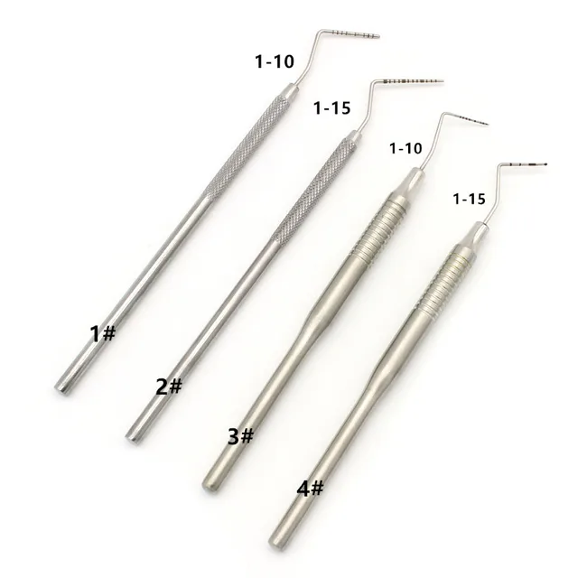 Dental Periodontal Probe CPI Explorer Probe Hook Pick Z skalą Dentysta Narzędzie do czyszczenia zębów