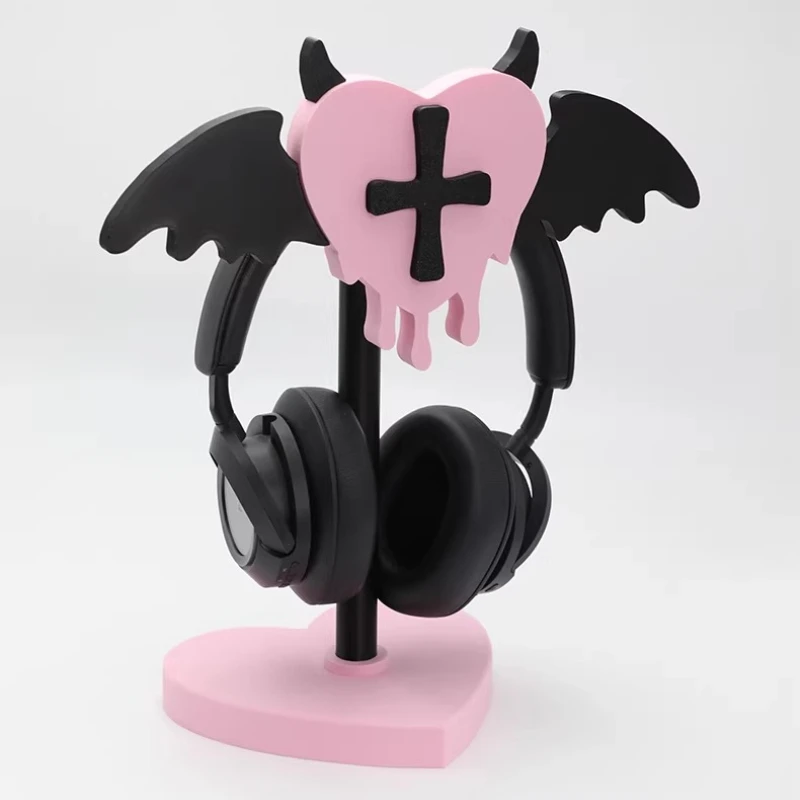 

Подставка для наушников «Маленький дьявол»: милая настольная подставка для хранения и демонстрации игровых/киберспортивных наушников, аксессуары для кастомизации