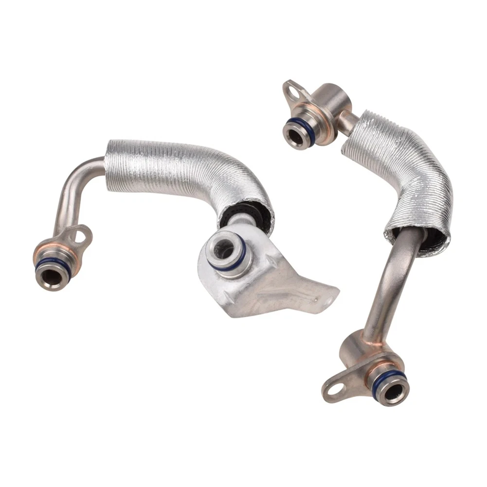 استبدال أنابيب خرطوم المبرد التوربيني 2 قطعة لسيارات BMW 3 Series F30 320i 328i 528i xDrive 2 0L 2011 2018 OEM 11538663516 11538663517 #6