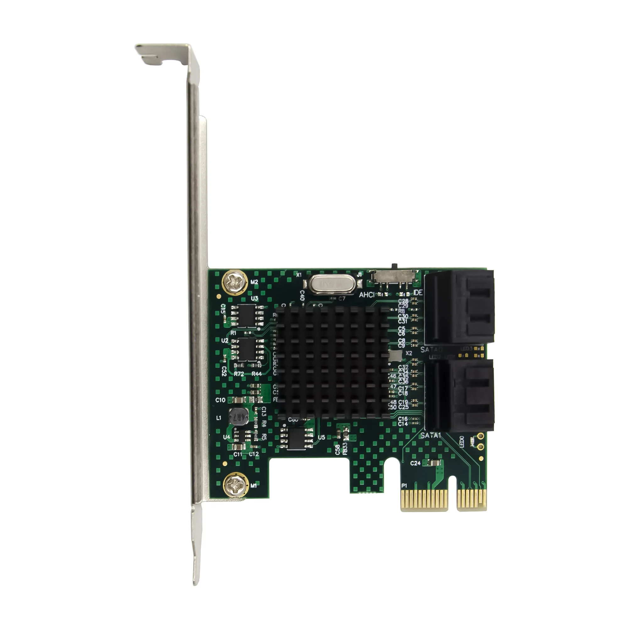 Sunweit ST540 ASM1061 PCI-E 4 ports SATA 3.0 vers PCIe X1 GEN3 carte adaptateur d'extension contrôleur SATA