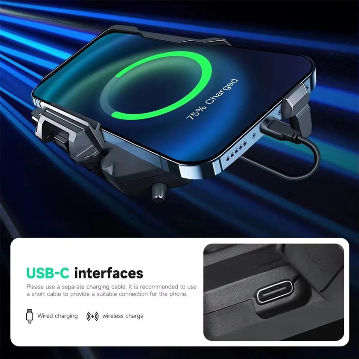 

Premium For R1250GS ADV Wireless Charge Mobile Phone Navigation Bracket