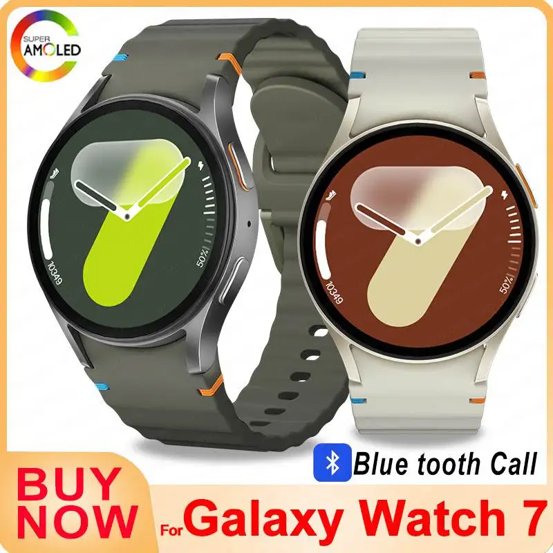 New For Samsung Galaxy Watch 7 GPS Track Smart Watch Men High-end AMOLED Always Display Clock BT Call NFC Sport SmartWatch Women