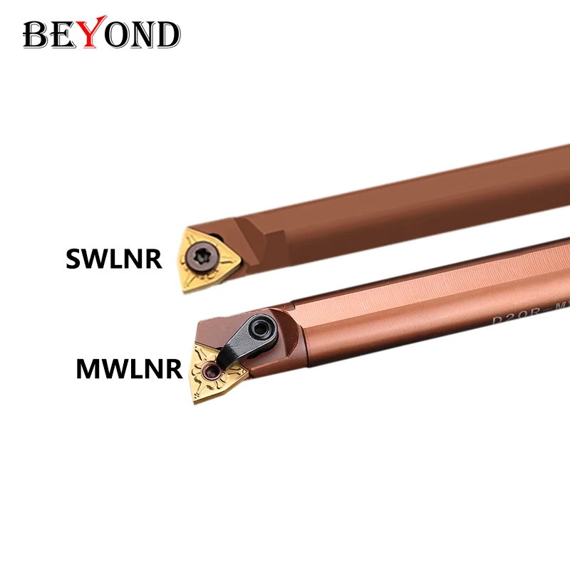 

BEYOND Internal MWLNR SWLNR S20R-MWLNR08 S25S-MWLNR08 16Q-SWLNR08 Lathe CNC Cutter Shank Spring Steel Boring Bar