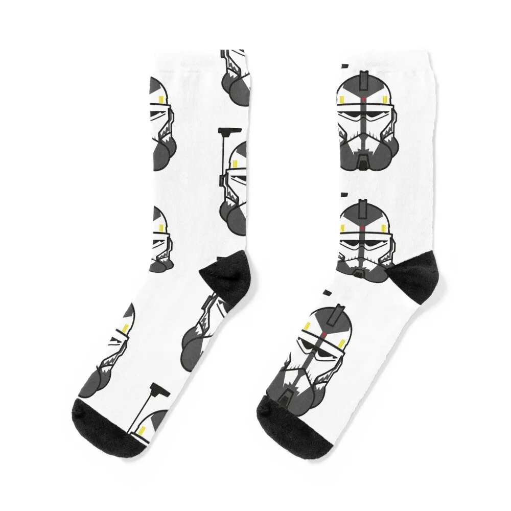 

Clone trooper Wolffe - 104th Wolf Pack Phase 2 Socks Lots men cotton high quality Novelties designer brand Girl'S Socks Men's