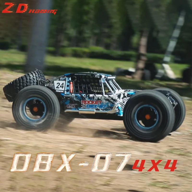 

ZD Racing DBX-07 Радиоуправляемый автомобиль 1/7 2,4G 4WD 80 км/ч Высокоскоростной бесщеточный RTR Электрический пульт дистанционного управления Игрушки Модели Пустынный внедорожный грузовик