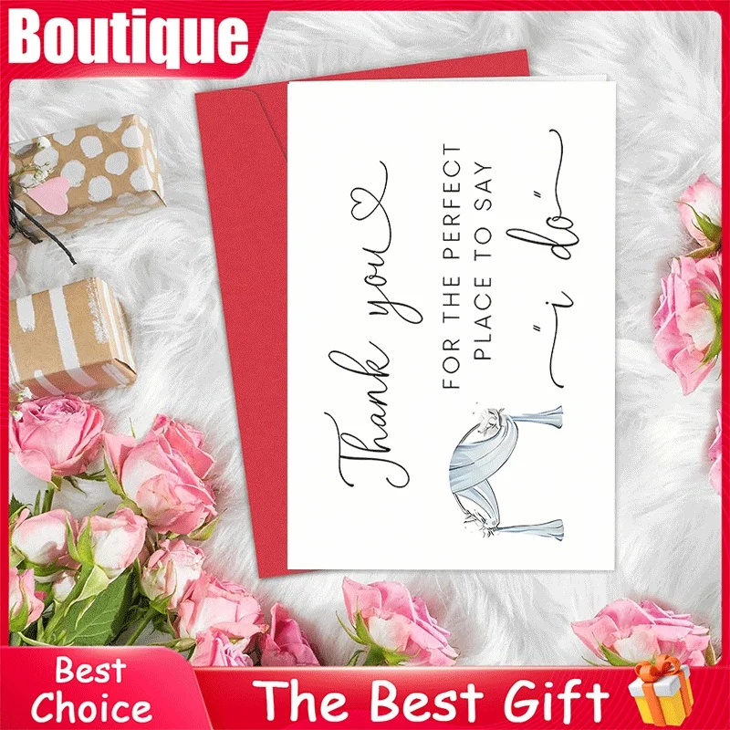 

Wedding Thank You Cards Elegant Calligraphy I Do Design Cards Perfect For Wedding Bridal Shower Engagement Party