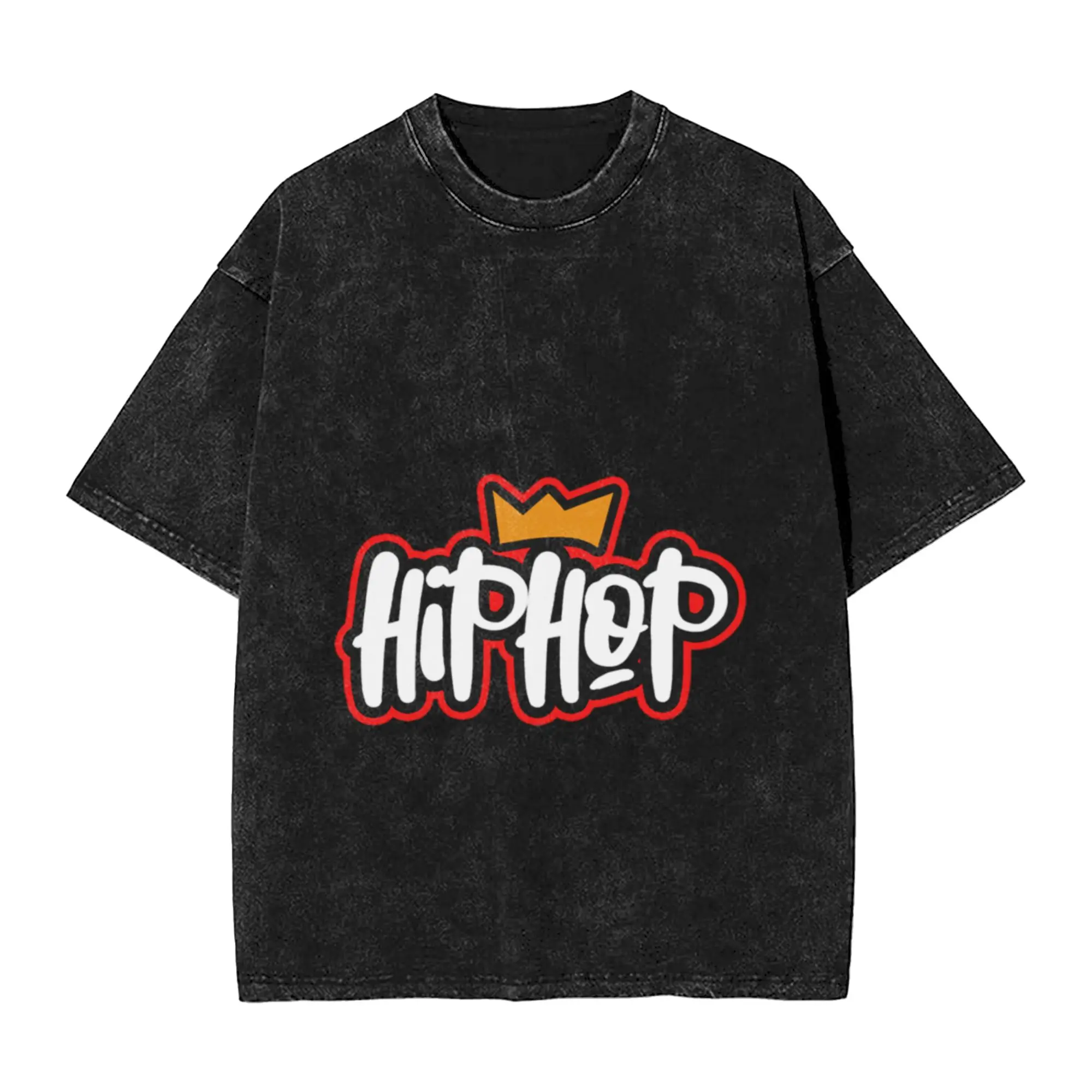 Hip Hop Music  Perfect Gift hip hop Unique Trendy A Washed T Shirt Men's Women's Oversized Cotton Tees Tops