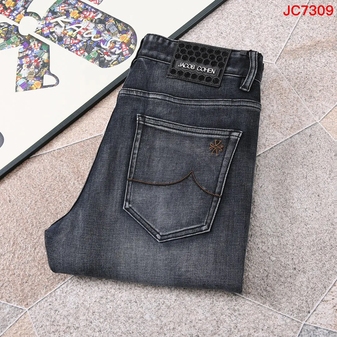 

SIJITONGDA2025 Spring/Summer black and gray washed denim pants29-42