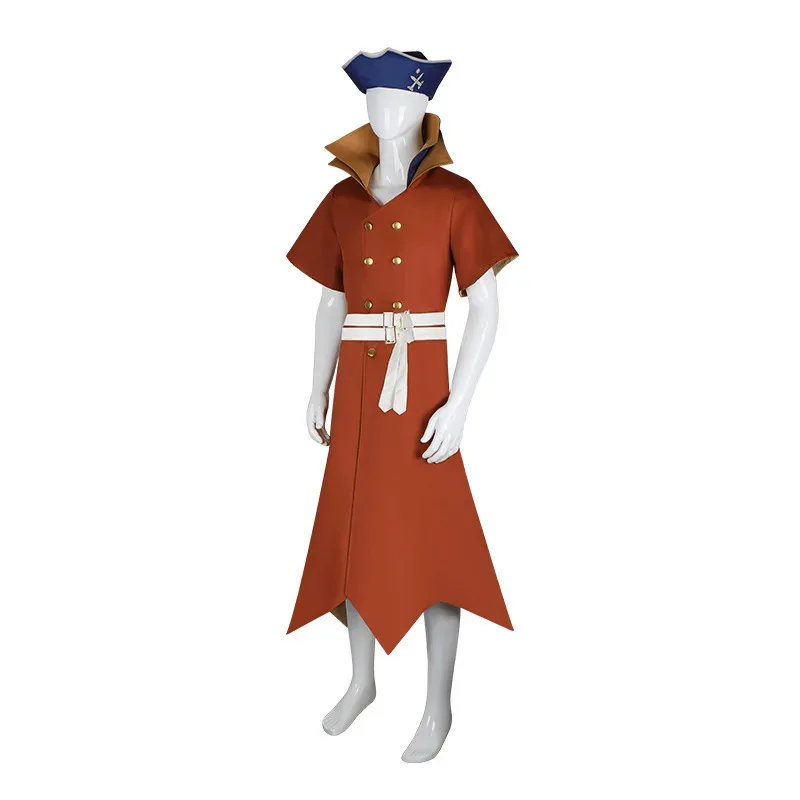 

DY20Anime Stone Nanami Ryusui Cosplay Costume And Hat Wig Set Dr.Stone:Ryusu Headgear Halloween Carnival Cosplay Dress Up Suit25