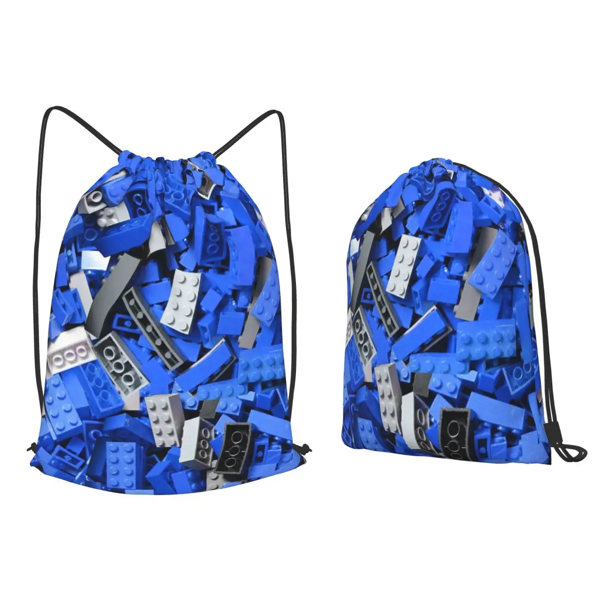 

Loads Of Bricks (blue) Backpacks Casual Drawstring Bags Storage Bag Book Bags for Man Woman Students