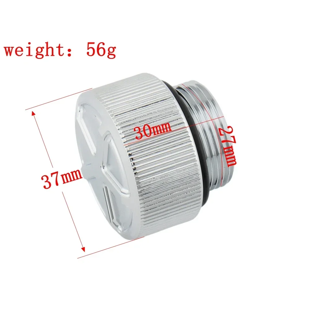 For YAMAHA VMAX 1200 1680 1700 XJR400 Royal Star VS1300 Motorcycle Engine Oil Filler Cup Plug Cover Cap Screw M27