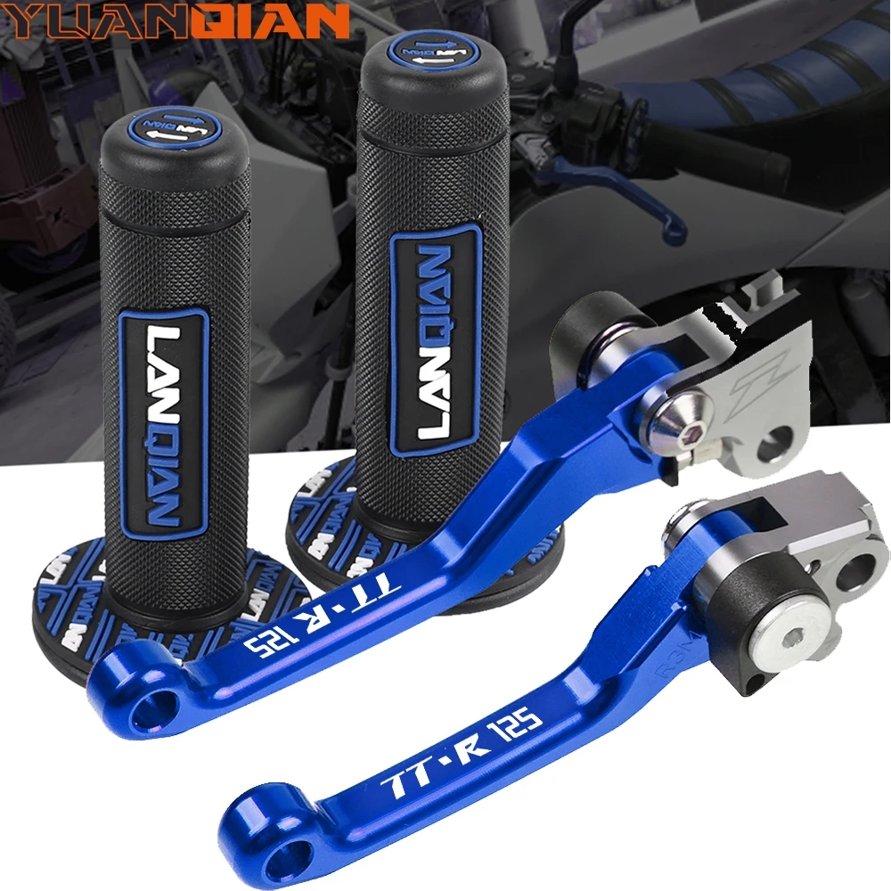 For YAMAHA TTR125LW TTR125E TTR125 LW/E 1993-2008 2007 2006 2005 2004 2003 2002 Dirt Bike CNC Pivot Brake Clutch Levers & handle