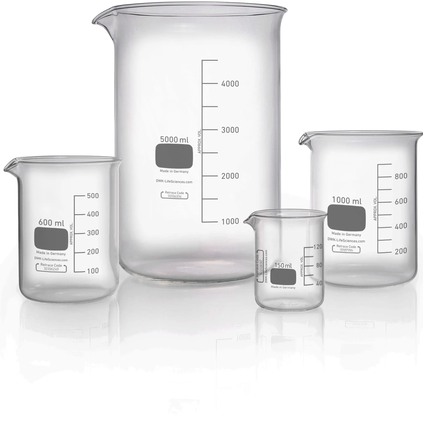 Low Beaker, High Temperature, High Borosilicate, Coffee, Fair Cup