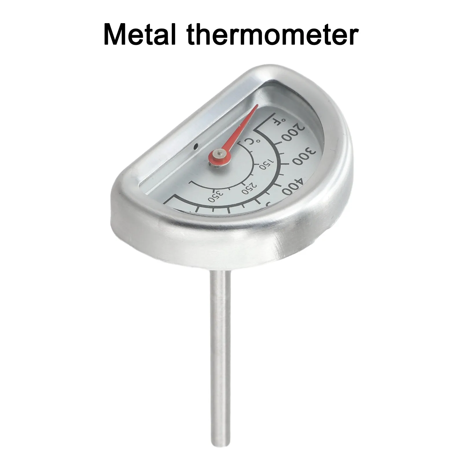 Cooking Monitoring Length 43 Mm Stainless Steel Thermometer Efficient Heat Conductivity Versatile Cooking Tool