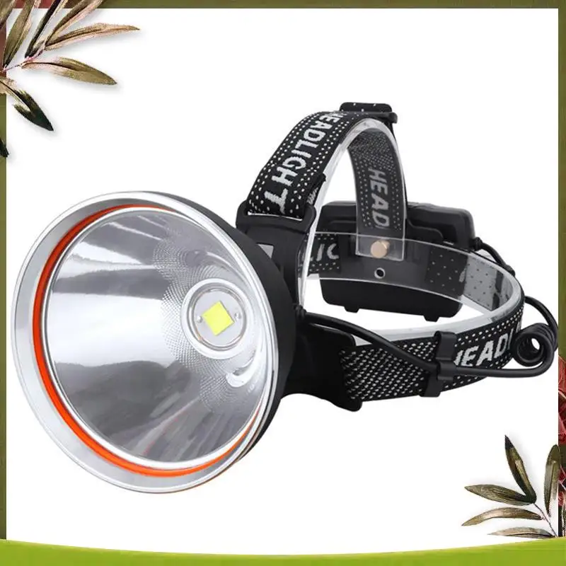 A08P-Burst Flash 50000LM Strong Light Aluminum Alloy Waterproof Climbing Hunting Outdoor Miner's Lamp Camping