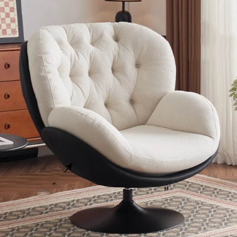 Grote Moderne Woonkamerstoelen Draaibaar Luxe Ontspannen Comfy Design Stoelen Fauteuil Luie Rookwolken Sedie Da Soggiorno Meubelen