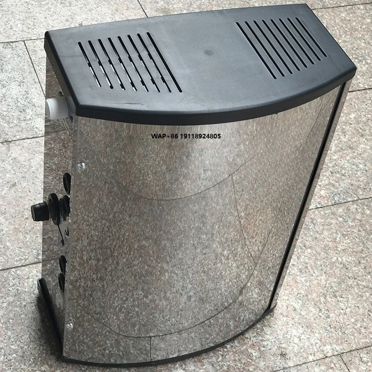 Modern Stainless Steel Sauna Steam Generator with Transom Windows Home Commercial Steam Machine Total Solution Equipment