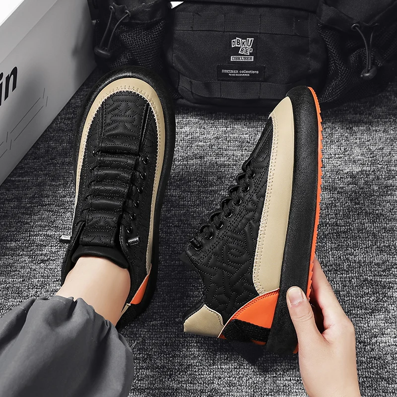 Man 2024 Spring Autumn Comfortable New Sport Casual Shoes Men Casual Sneakers Fashion High Quality Non-slip Outdoor Casual Shoe