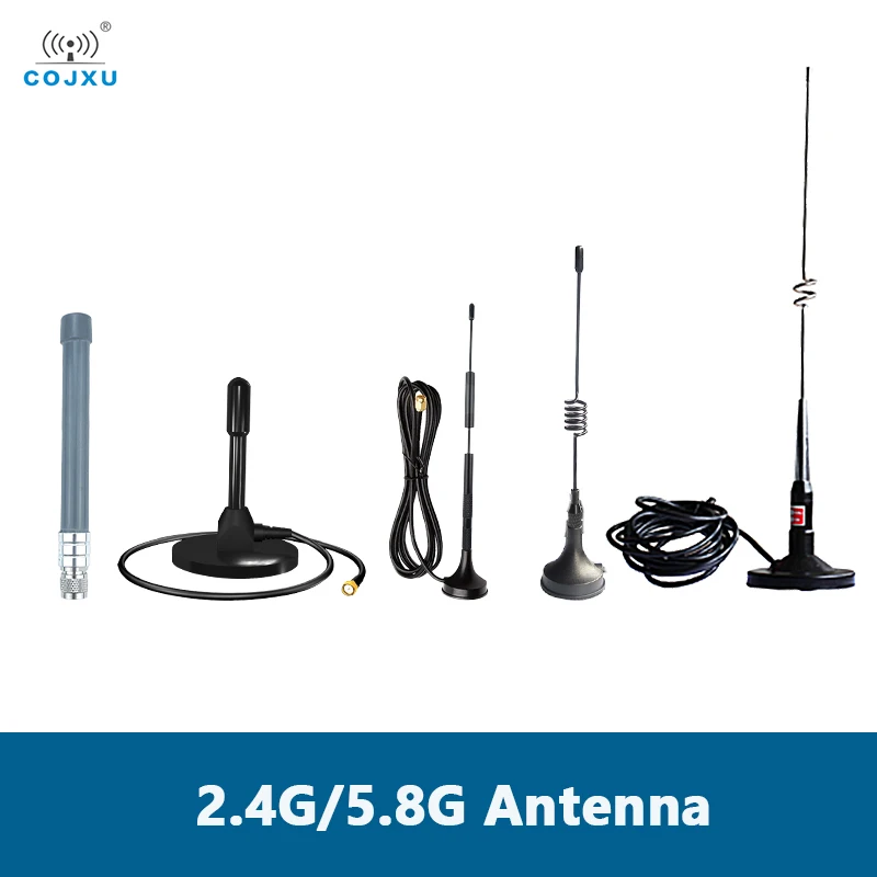 2.4G 5.8G Antenna Wifi COJXU  Fiberglass Atenna Sucker Antenna 5dBi SMA-J 2,4G Antenna Series For Wireless Module