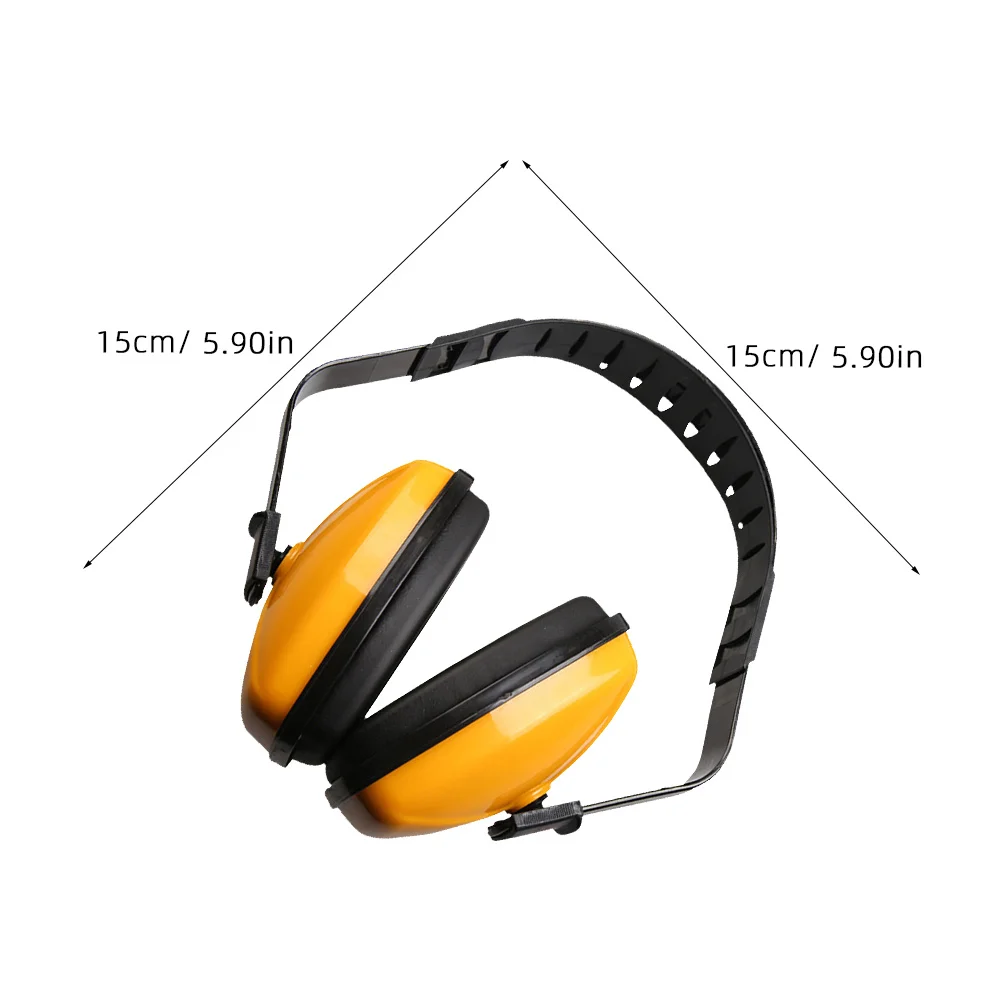 مادة أمان لسماعات الرأس المانعة للضوضاء وبطانة مزدوجة للاستخدام الداخلي والخارجي والسفر والتخييم واستخدام حماية الأذن