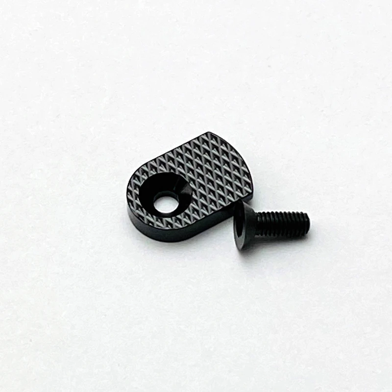 Custom aluminum CZ Shadow 2 release button pistol accessories parts CZ 75 parts Modified accessory materials view 4