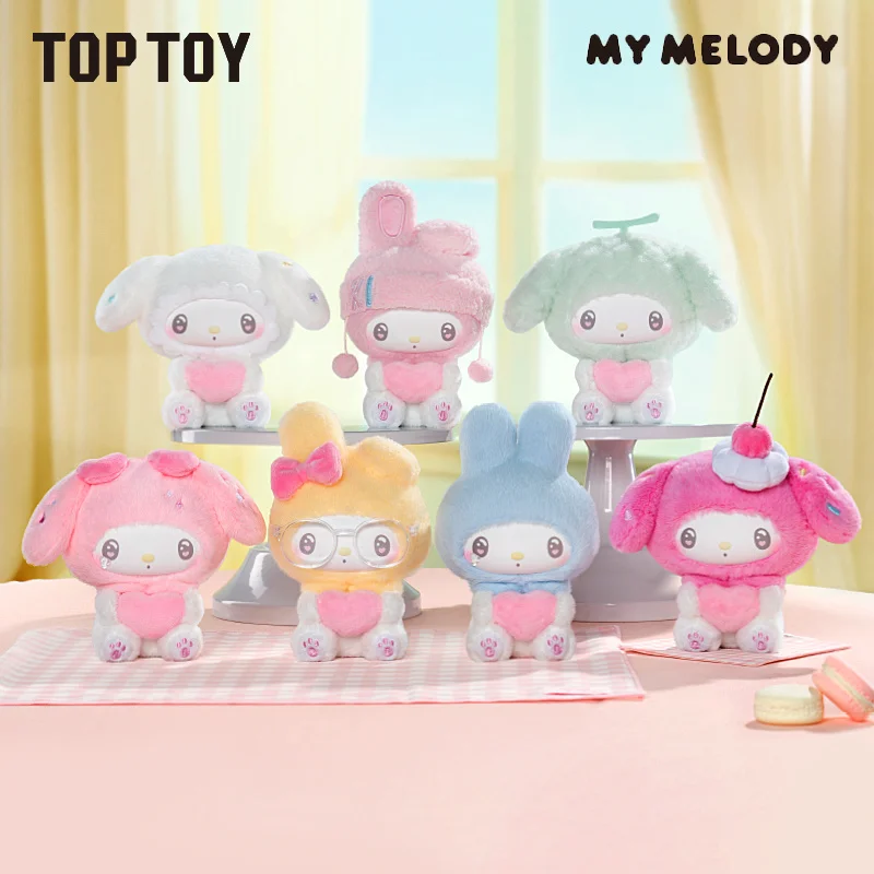 

Toptoy Melody 50th Anniversary Edition Vinyl Figure Collectible Blind Box Commemorative Milk Candy Pendant Trendy Gift For Fans