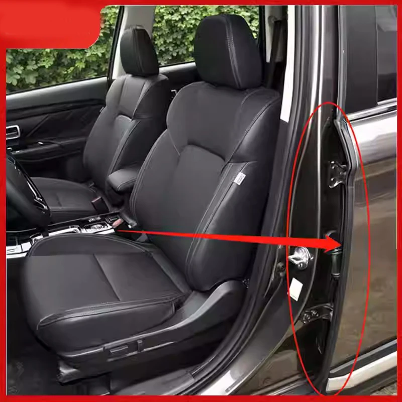 front door B-pillar sealing strip For Mitsubishi Outlander 2013-2021 center pillar door border collision rubber strip