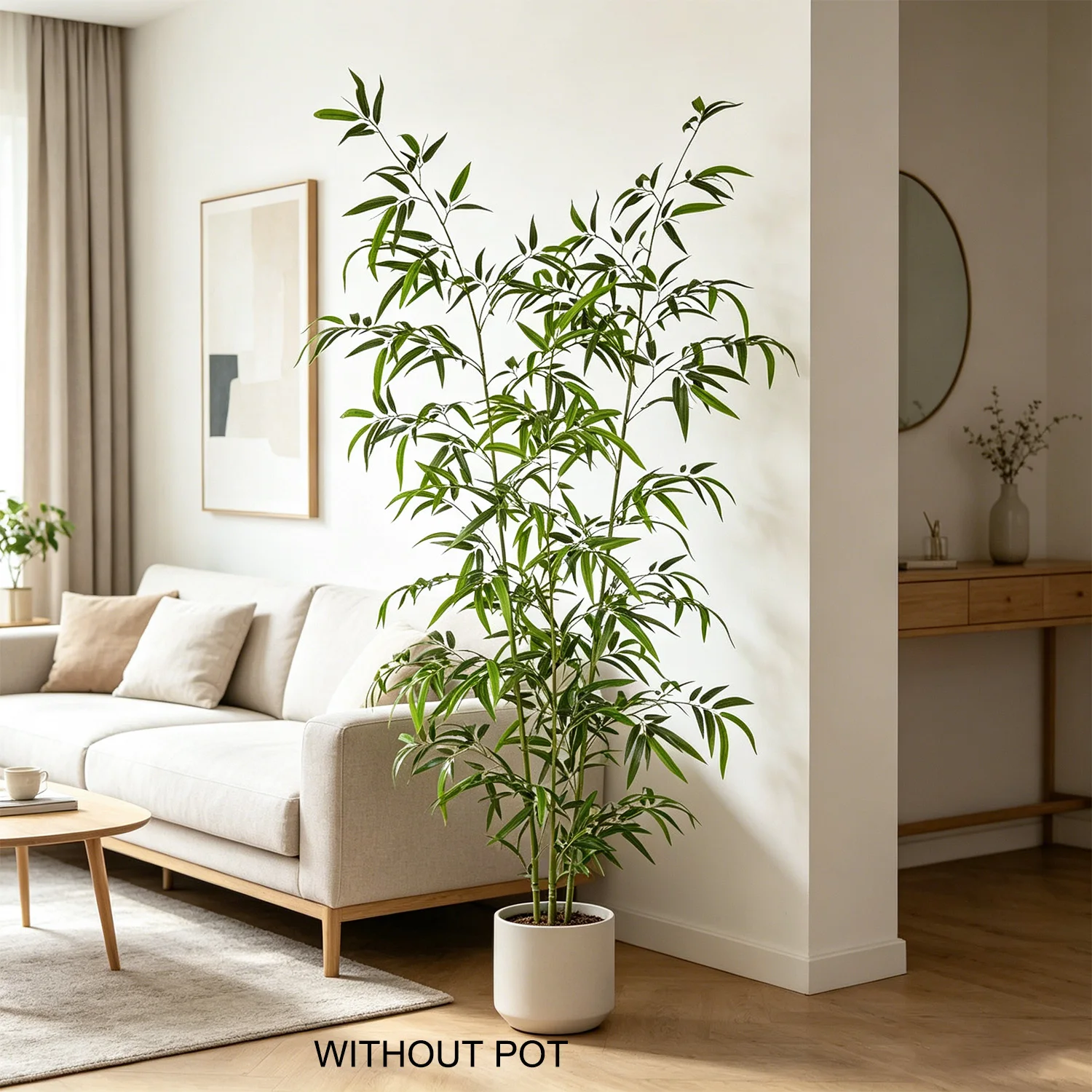 أغصان خيزران خضراء اصطناعية بط - مراجعة Dracaena Marginata وسعره