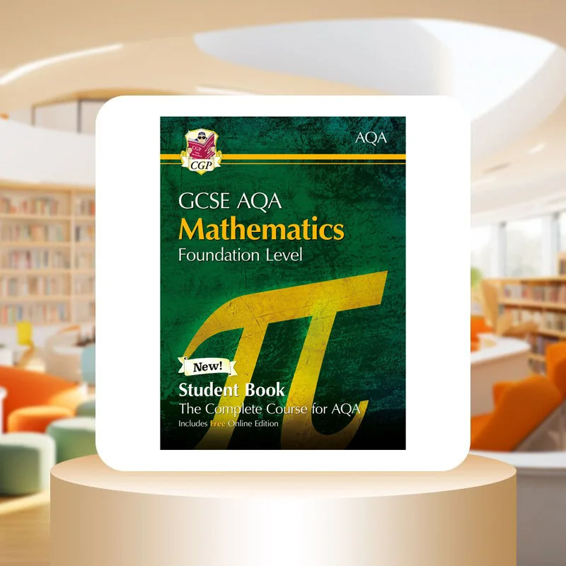 GCSE Maths AQA Student Book  Foundation With Online Edition CGP Books Coordination Group Publications 9781789083095 Book
