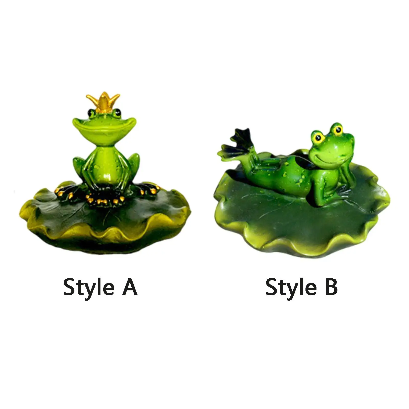

Pond Water Floating Frog Figurine Gift Animal Statue for Pond Garden Outdoor