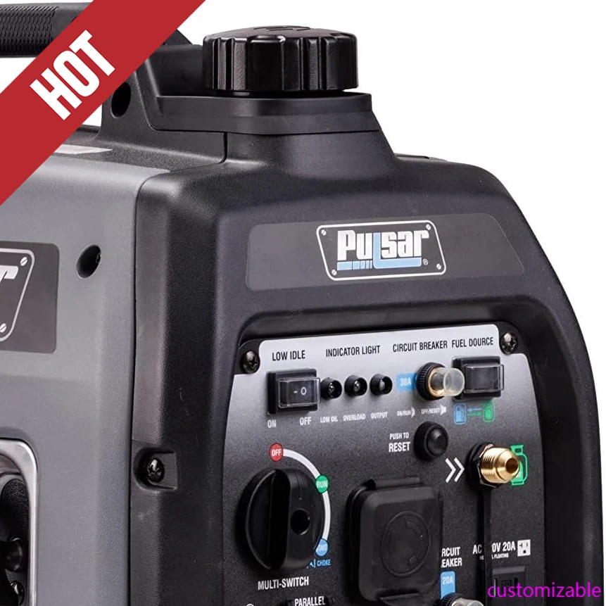 2025-hotProducts GD400BN, 4000 W tragbarer, superleiser Dual-Fuel und Parallelfunktion, Wohnmobil-bereit, CARB-konform