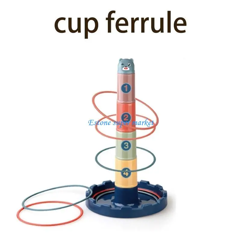 090b 5.51x10.24 "Circle Ferrule Lớp xếp chồng Game Thể thao Trò chơi ném