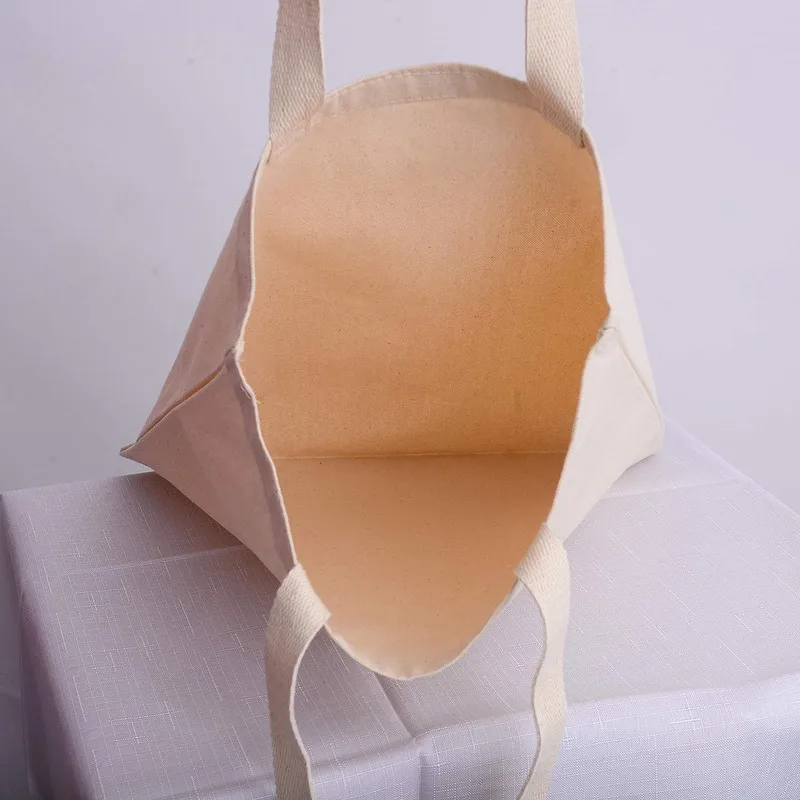 Sturdy Canvas Wholesale Tote Bags With Bottom Gusset 15