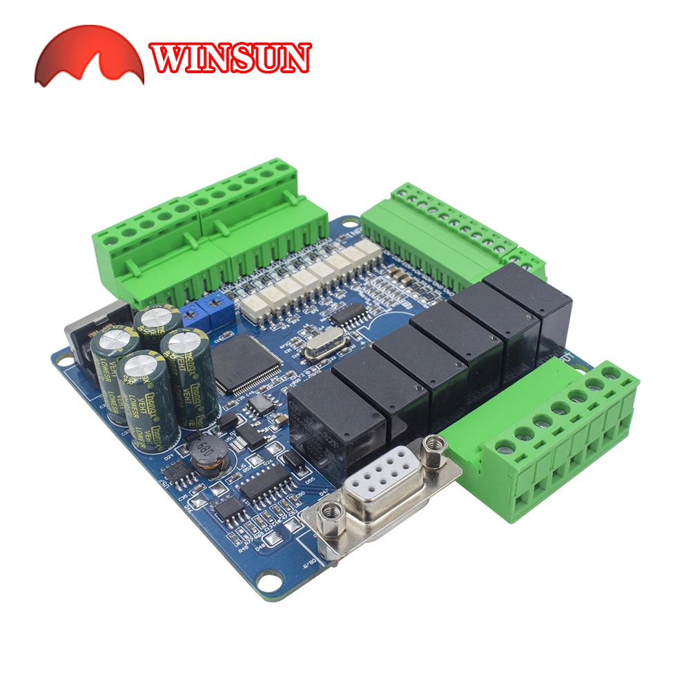 Imagem -06 - Saída do Transistor Controlador Lógico Rtu Modbus Rs485 Rtc Saída de Pulso Ntc Analógico Incluído Fx3u14 24 48 32relé mr mt