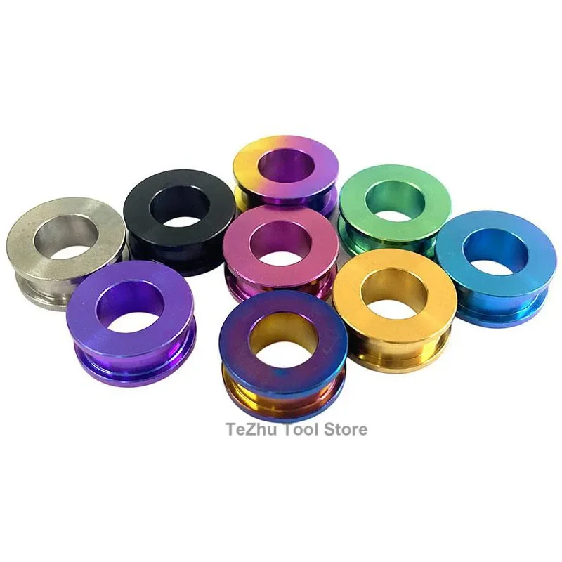 1PCS M10 Titanium Alloy Caliper Height Increasing Gasket TC4 Height Increasing Gasket Washer