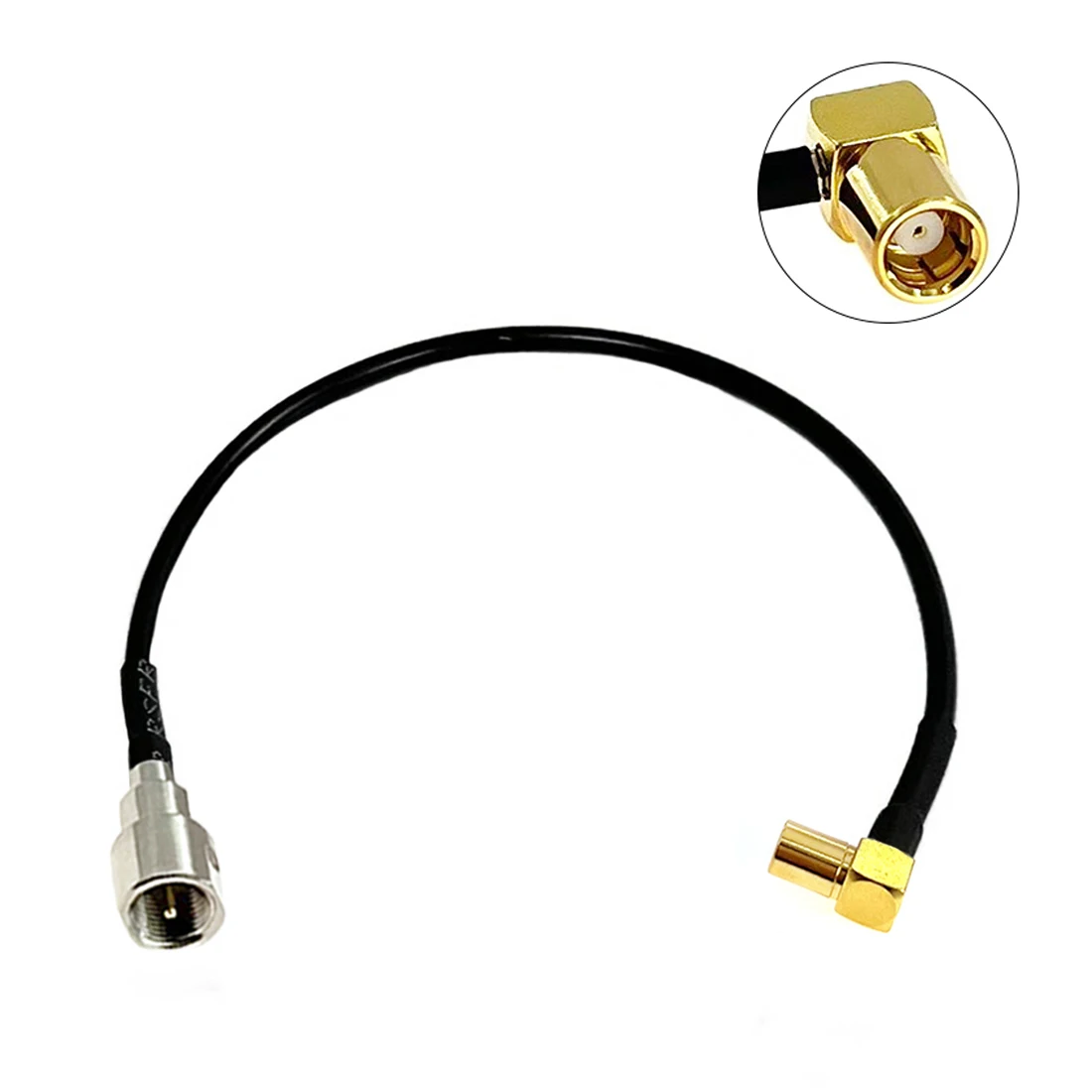 Modem Coaxial Cable FME Male Plug Switch SMB Female Jack Right Angle Connector RG174 Cable 15cm Adapter New